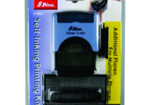 Self-inking printing kit