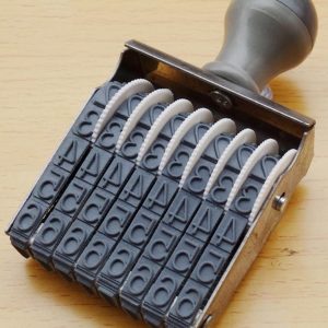 Numbering machine